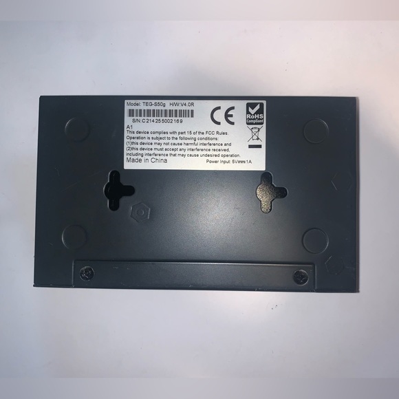 TRENDnet TEG-S50g 5-Ports External Gigabit Ethernet Switch - Picture 5 of 6